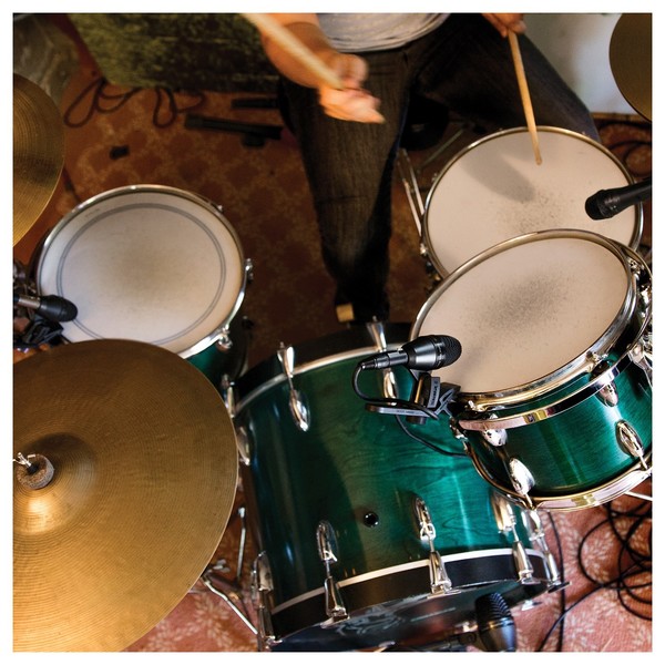 Shure PGADRUMKIT7 Drum Microphone Kit, 7 Piece at Gear4music