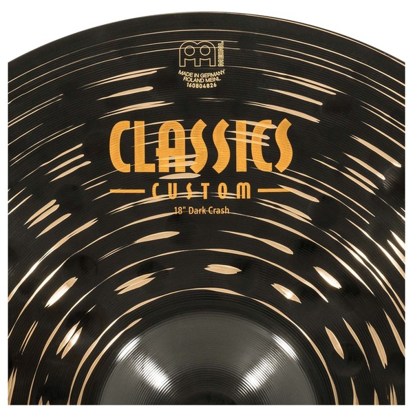 Meinl Classics Custom 18'' Dark Crash