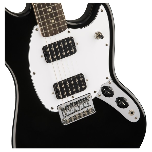 Squier Bullet Mustang HH, Black at Gear4music