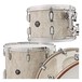 Gretsch Renown Maple 18'' 3pc Shell Pack, Vintage Pearl - Side Close Up
