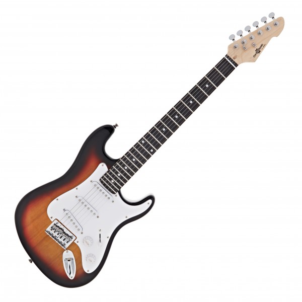 3/4 LA Electric Guitar by Gear4music, Sunburst mian