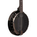 Dean Backwoods 6 Banjo w/Pickup, Black Chrome