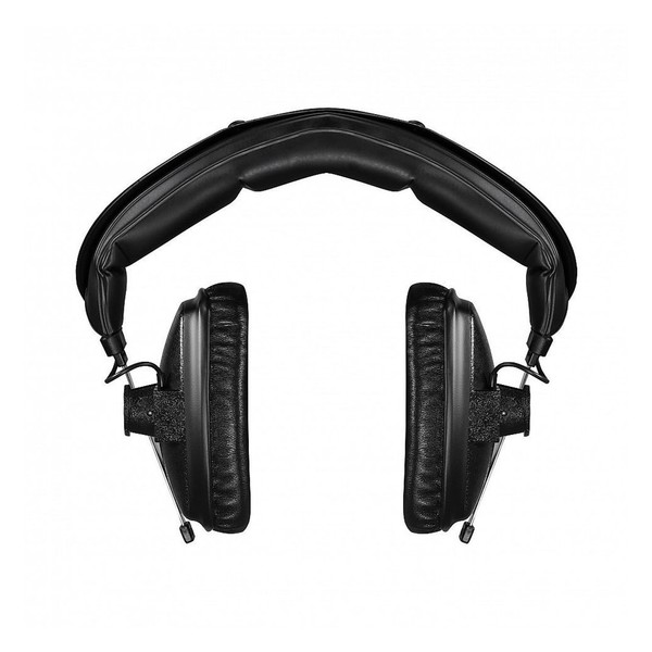 Beyerdynamic DT 100 Headphones, 16 ohm, Black, Front Stretched