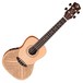 Luna Uke TAPA Concert Solid Spruce w/Preamp Front View
