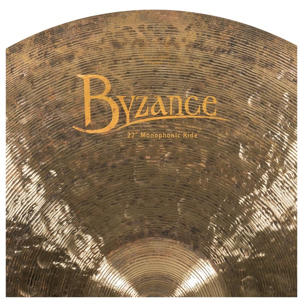 Meinl Byzance Jazz 22'' Monophonic Ride - Logo Detail