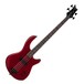 Dean Edge 09 Bass Pack, Metallic Red - guitar