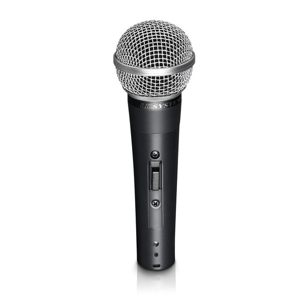 LD Systems D1006 Dynamic Vocal Microphone With Switch Vertical