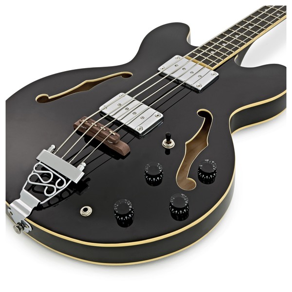 RedSub HB Bass Guitar, Jet Black