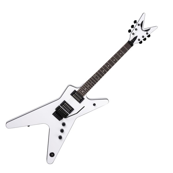 Dean ML 79 Floyd Electric Guitar, Classic White Full Body