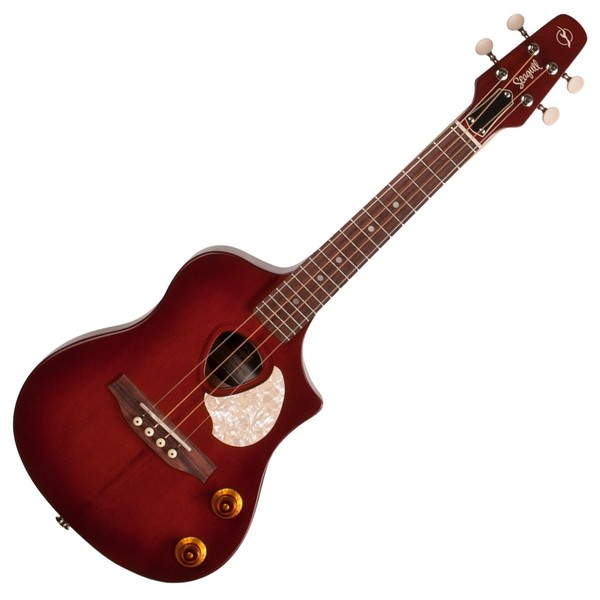 Seagull Uke Steel EQ, Burst Front View