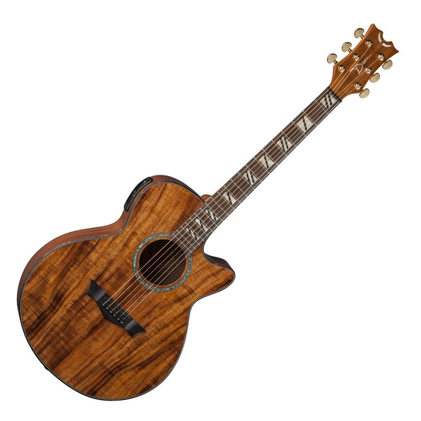 Dean Performer Electro Acoustic Guitar w/Aphex, Koa Wood