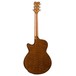 Dean Performer Electro Acoustic, Quilt Mahogany back