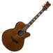 Dean Performer Electro Acoustic, Quilt Mahogany