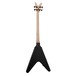 Dean Metalman V Bass Guitar, Classic Black - back