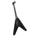 Dean Metalman V Bass Guitar, Classic Black - angle front