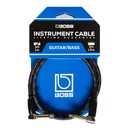 Boss 3ft / 1m Instrument Cable, Angled/Angled 1/4" Jack