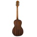 Luna Gypsy Parlour Mahogany Acoustic Guitar Back View