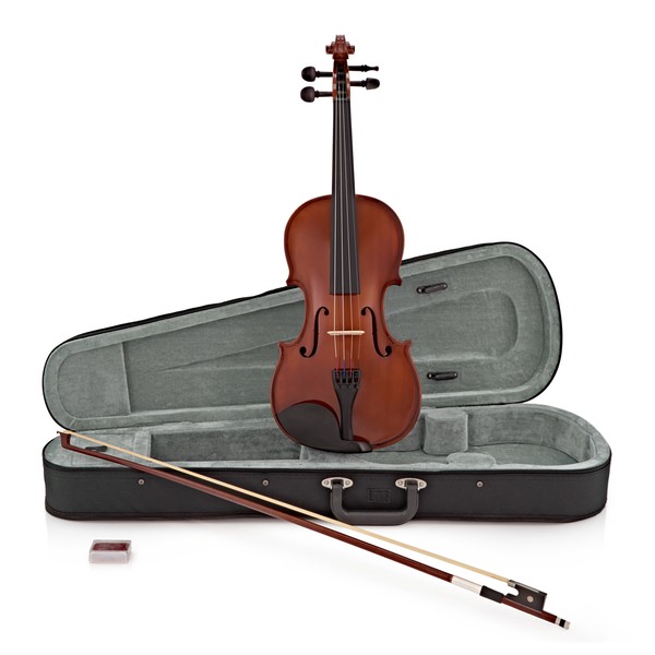 Student Full Size 4/4 Violin by Gear4music, Brown Fade