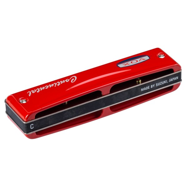 Vox Harmonica "Vox Continental" Key of D, Red - Back