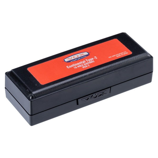 Vox Harmonica "Vox Continental" Key of D, Red - Case