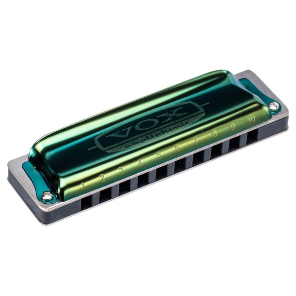 Vox Harmonica "British Bulldog" Key of C, Dark Green - Main