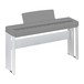 Yamaha L515, Support de Piano, Blanc