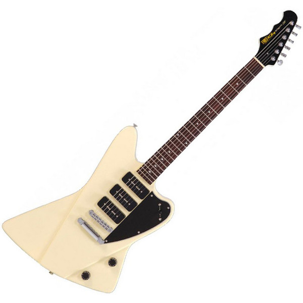 Fret King Black Label Esprit III Electric Guitar, Vintage White - main