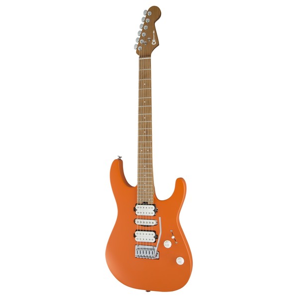 Charvel Pro Mod DK24 2PT HSH, Satin Orange Crush Left