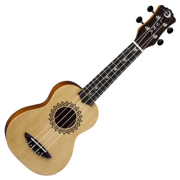 Luna Vintage Soprano Ukulele Spruce