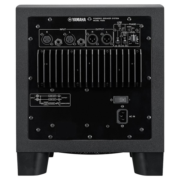 HS8S Active Subwoofer - Rear