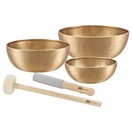 Meinl 3-teilig (700, 1000, 1400) Energy Singing Bowl Set