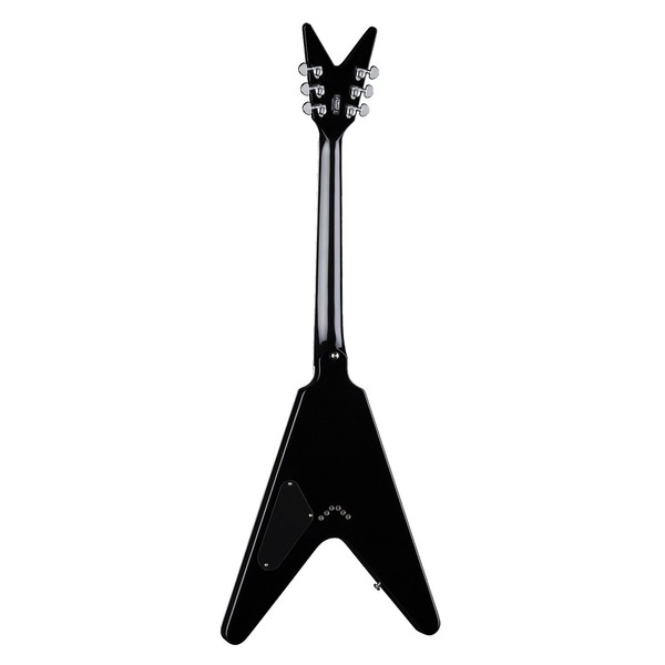 Dean V 79 Flame Top - Trans Black rear
