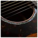 Yamaha AC4 Electro Acoustic, Solid Hawaiian Koa Double-Line Abalone Inlay View