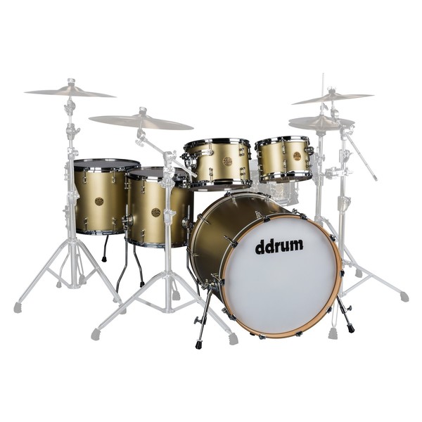 DDrum Dios Maple 22" 5pc Shell Pack, Satin Gold - Main Image