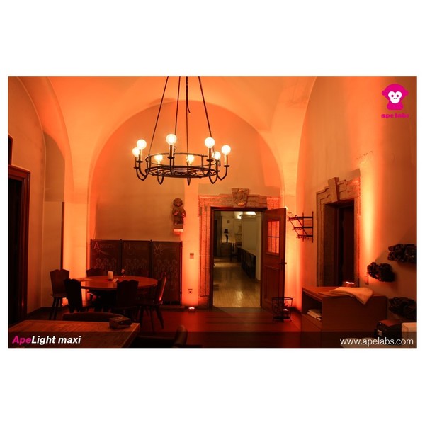 Ape Labs ApeLight Maxi LED Lights, Set of 2, Preview Lit Red