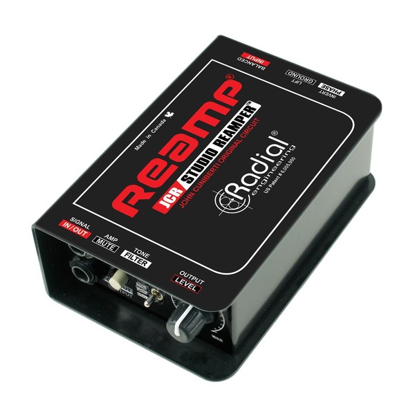 Radial Reamp JCR Studio Reamper, Angled View