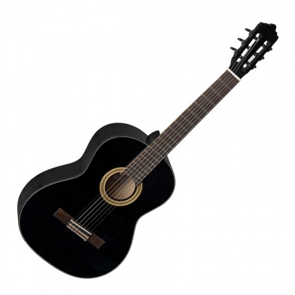 La Mancha Perla Negra Classical Acoustic Guitar, Black