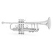 B&S Challenger 1 Trumpet, Silver Plated