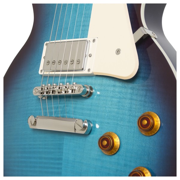 DISC Epiphone Les Paul Standard PlusTop PRO, Blueberry at Gear4music