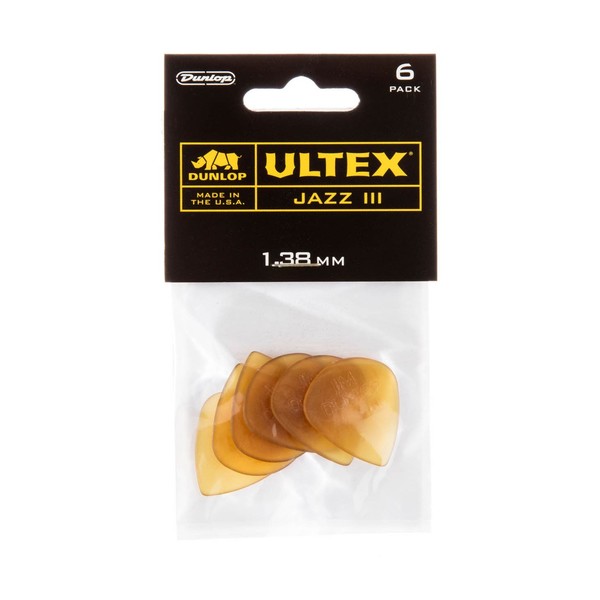 Dunlop Ultex Jazz III 1.38mm, Packet