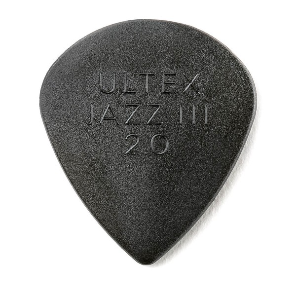 Dunlop Ultex Jazz III 2.0mm, 6 Pick Pack Main Image