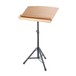 K&M 12334 Orchestra Conductor Stand Desk, Beech Nature