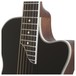 Epiphone SST Coupe Electro Acoustic, Ebony - Upper Bout