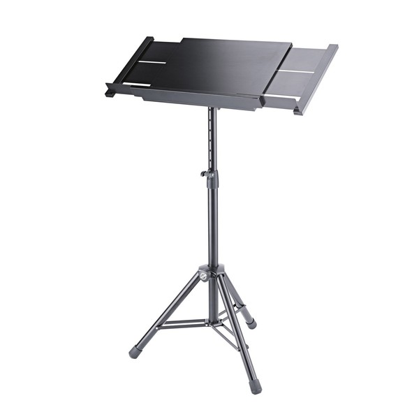 K&M 12338 Orchestra Conductor Stand Desk, On tripod stand 