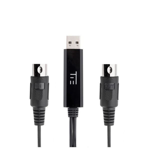 Tie Studio Midi 1i1o USB MIDI Interface - Connectors 1