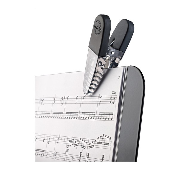 K&M 16055 Sheet Music Clips, Fix'n Clip