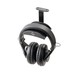 K&M 16330 Headphone Holder, Black