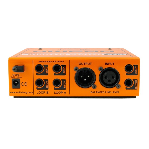 Radial EXTC-SA Guitar Effects Interface and Reamp Box - Output View