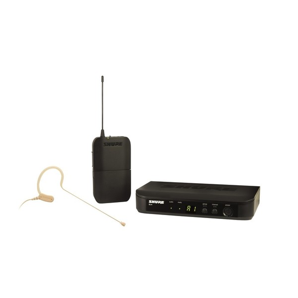 Shure BLX14E/MX53-S8 Wireless Earset System with MX153 1