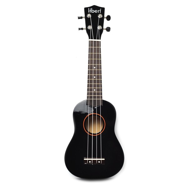 Liberi Ukulele, Black - Front